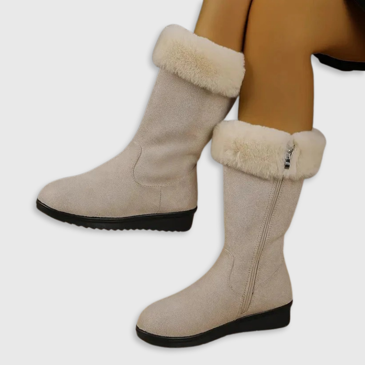 HANIYA | Fluffy Winter Boots