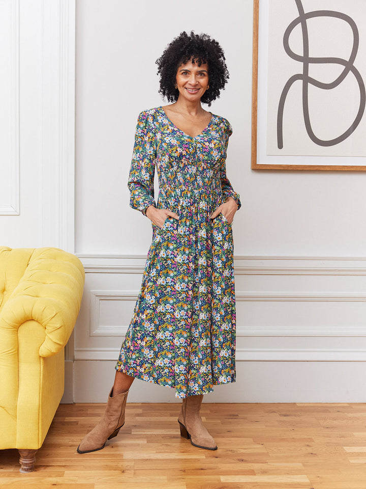 LYDIA - Floral Maxi Dress