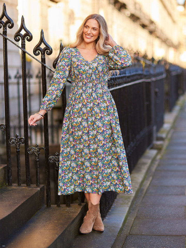 LYDIA - Floral Maxi Dress