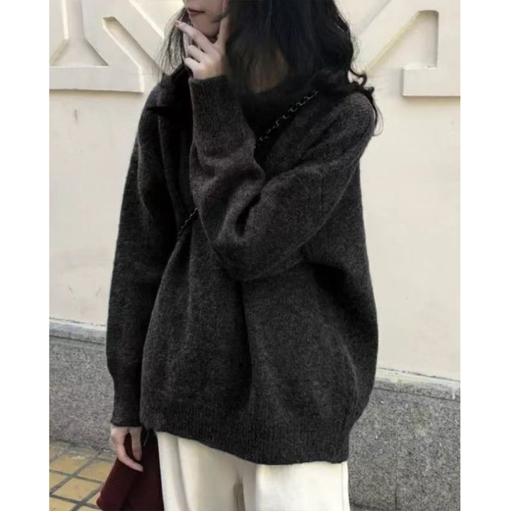 MIRIELLE™ - Comfy Long Sleeve Round Neck Sweater