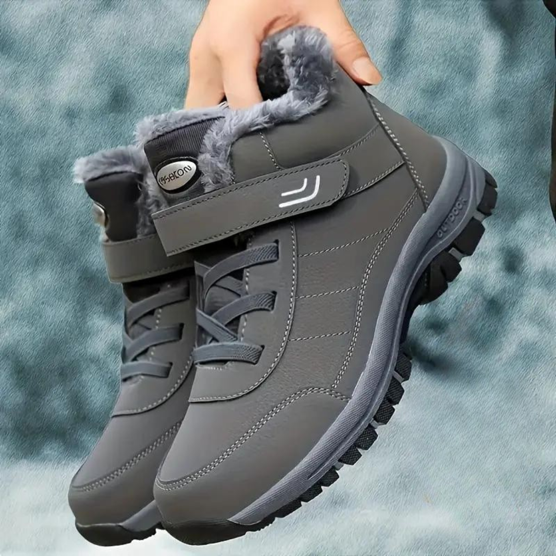 CARLA™ - Unisex Winter Fleece Lined Anti Slip Snow Ankle Boots