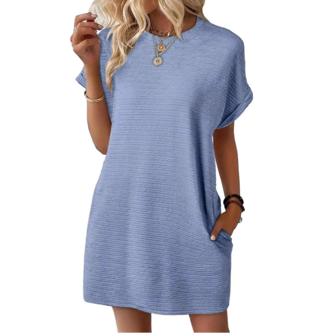 VANESSA | Cozy Round Neck Dress