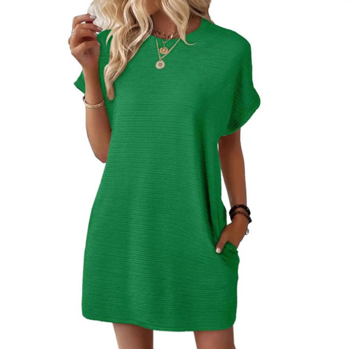 VANESSA | Cozy Round Neck Dress