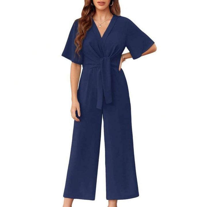 GABRIELLA™ - Elegant Summer Tie Knot Jumpsuits