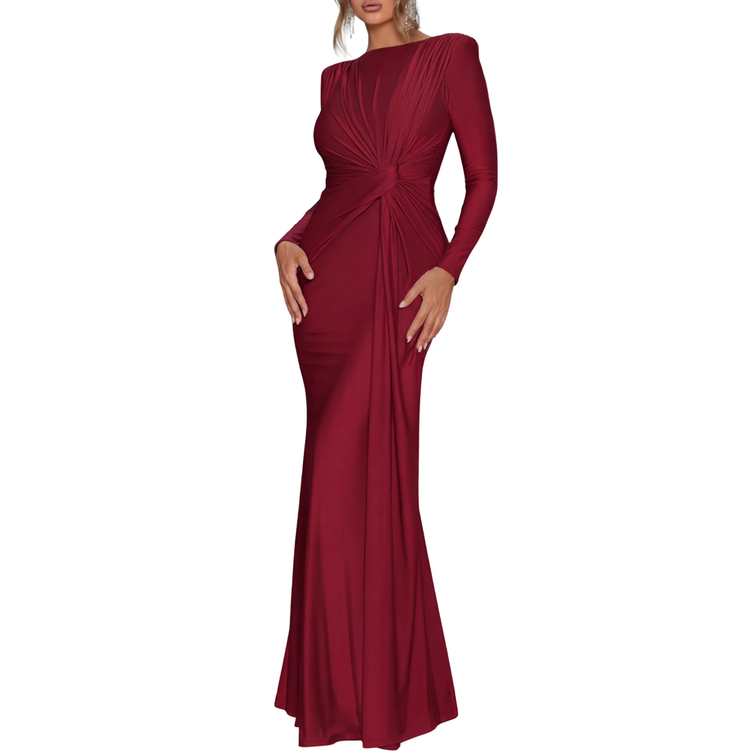 POPPY – Elegant Ruched Bodycon Dress