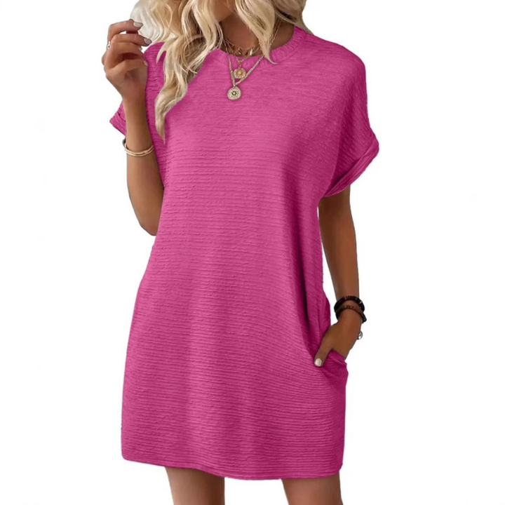 VANESSA | Cozy Round Neck Dress