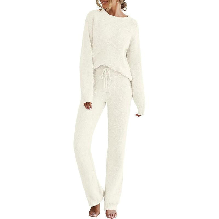 ANGEL™ - Women's Cozy Pajama Set Fuzzy Fleece 2-Piece Lounge Sweater for Winter