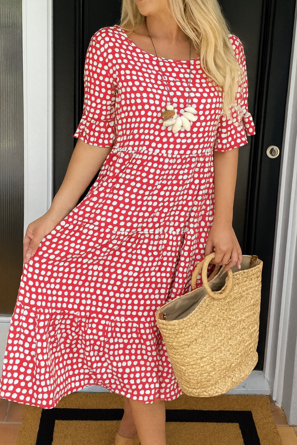 ATIYA - Short sleeve dress