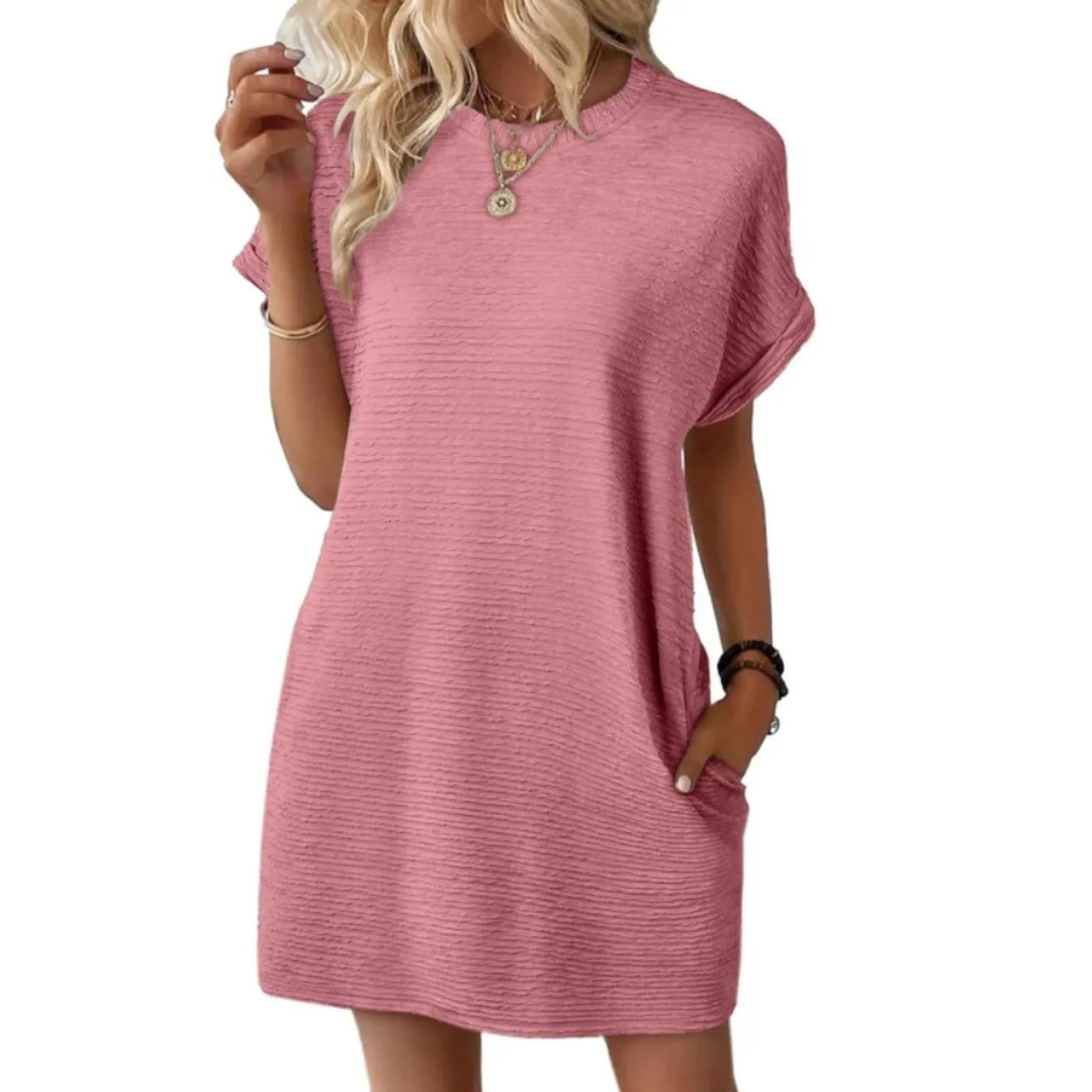 VANESSA | Cozy Round Neck Dress
