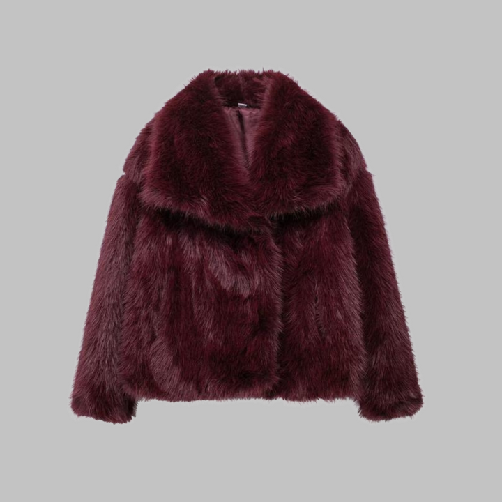 NAVAIA - Faux fur Teddy coat