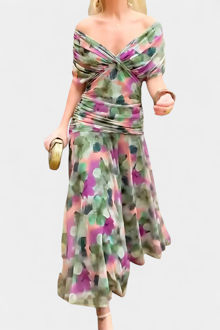 AVA | Maxi Floral Dress