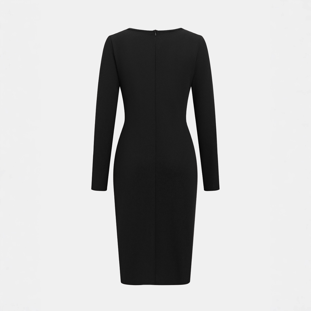 HALLIE - Leather Elegant Bodycon Dress