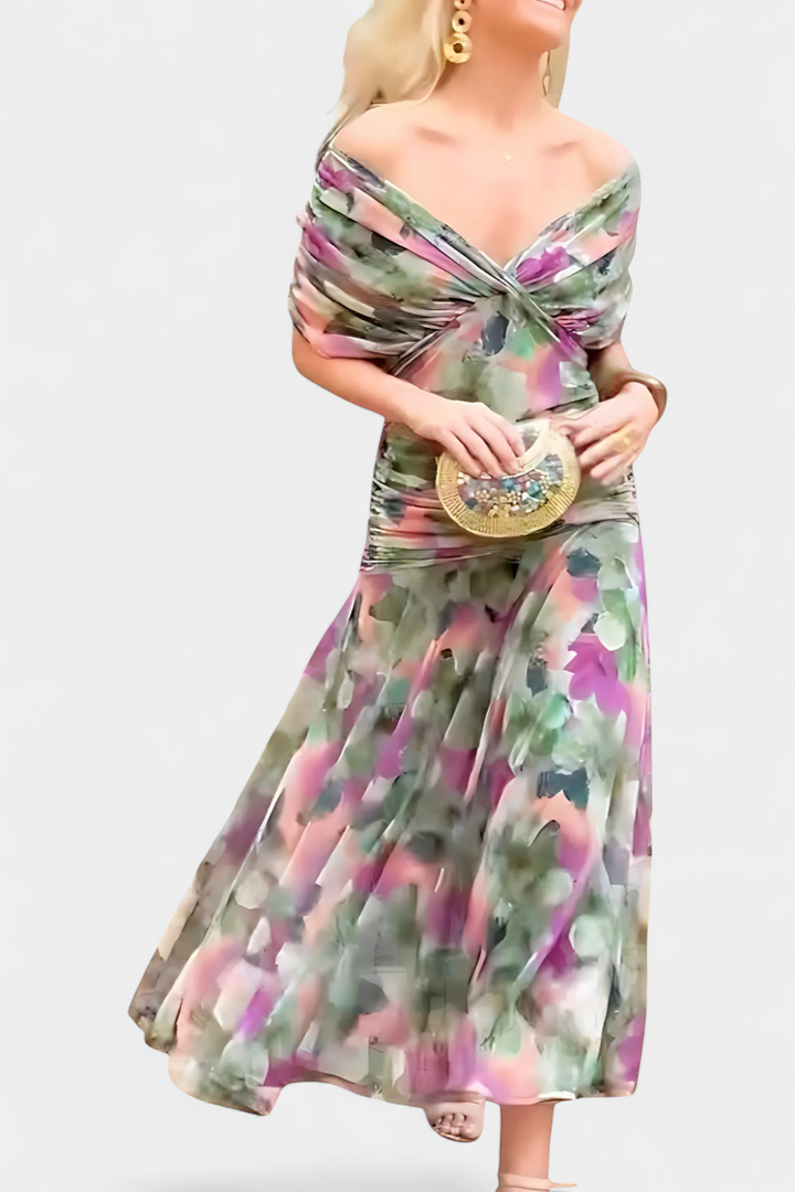 AVA | Maxi Floral Dress