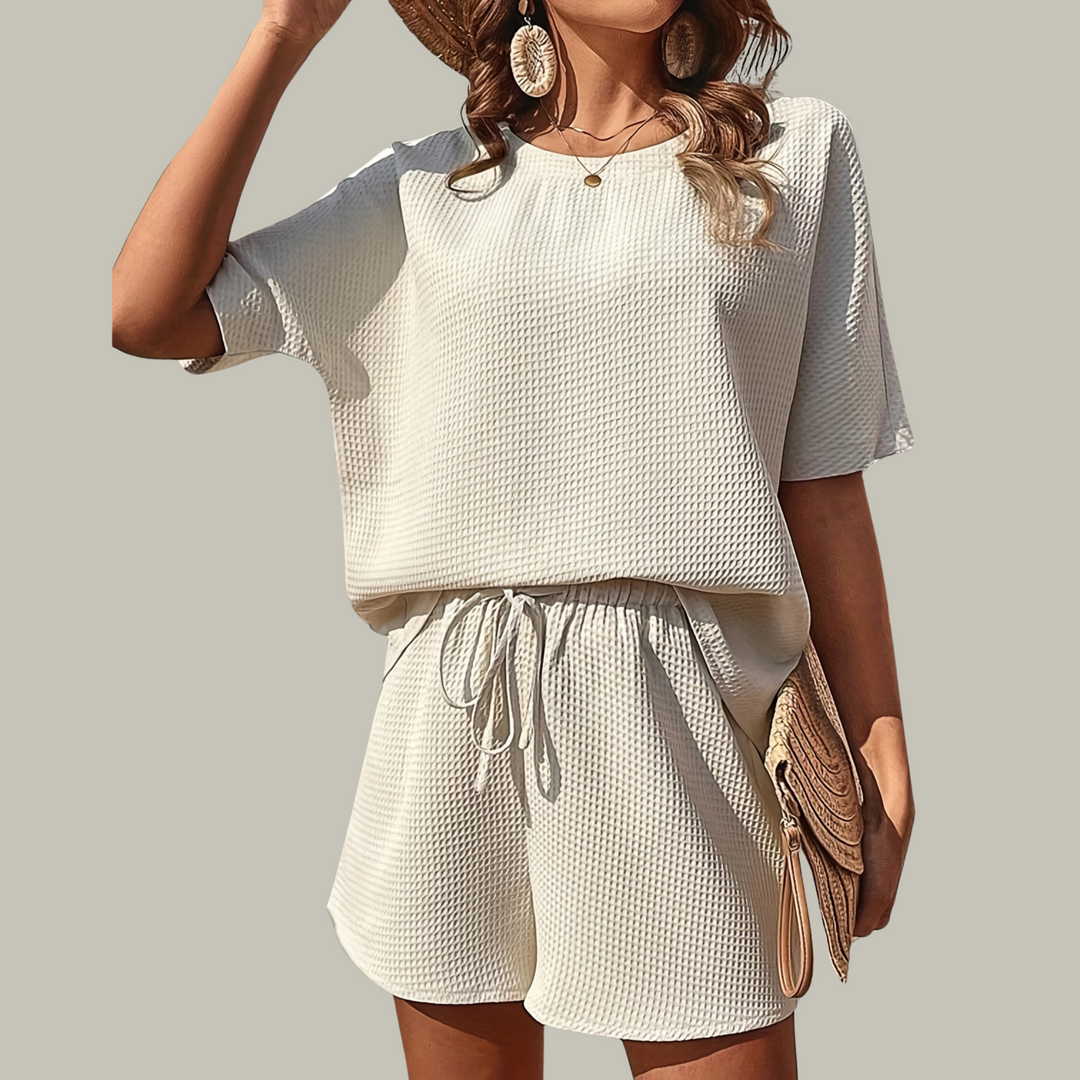 NIEVES™ – Casual Plus Size Summer Lounge Set