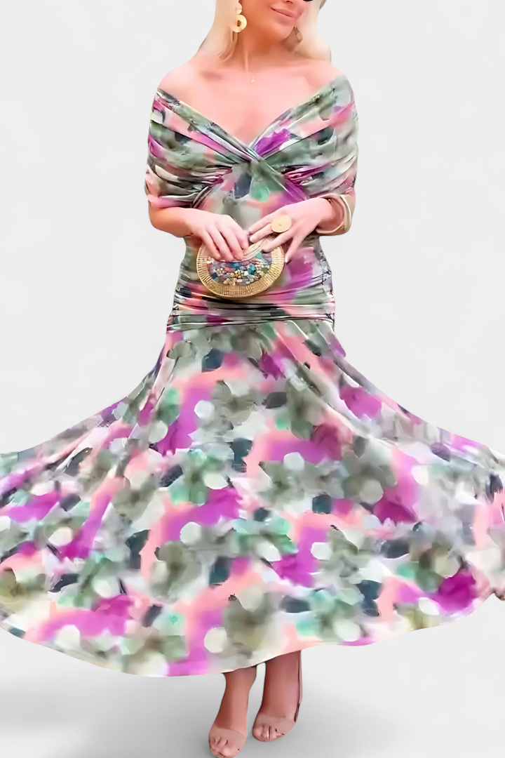 AVA | Maxi Floral Dress