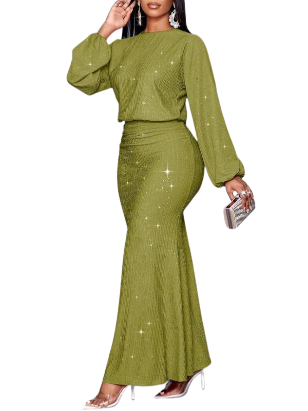 SANA - Elegant Mermaid Bodycon Maxi Dress