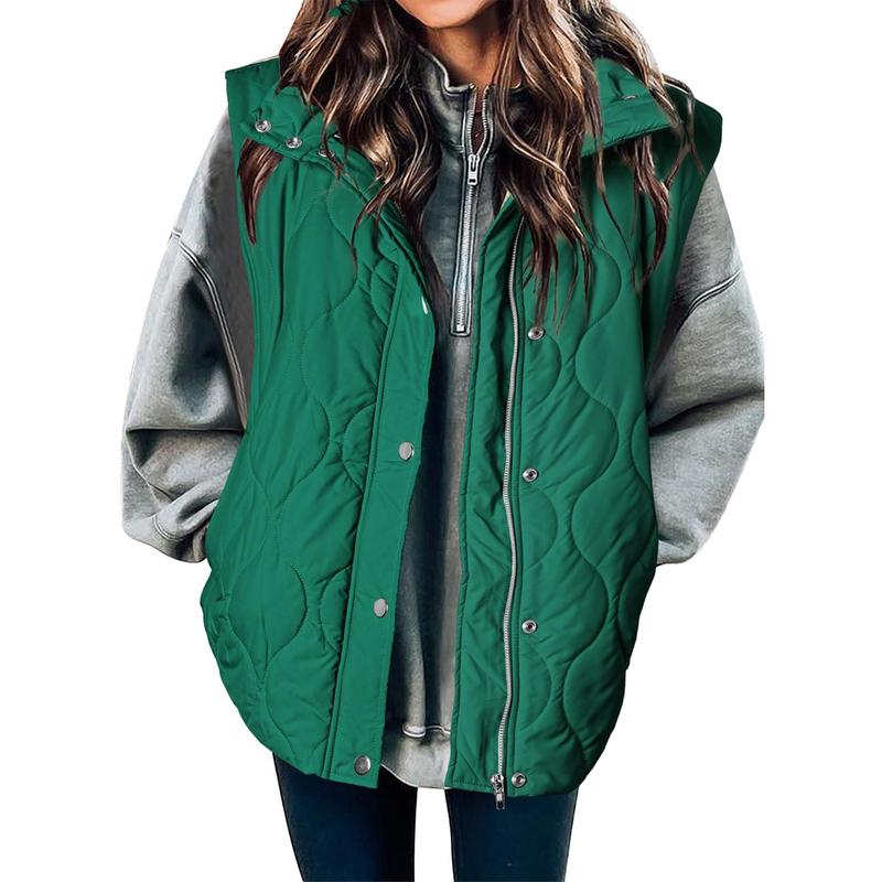 LIBBY™ - Women's Casual Puffer Quilted Oversize Lightweight Vest