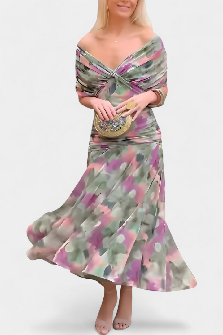 AVA | Maxi Floral Dress