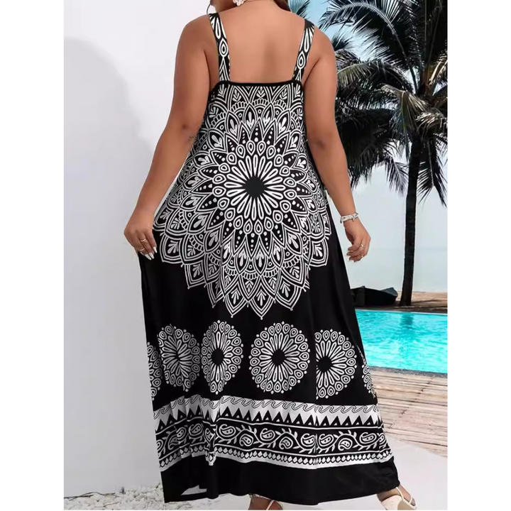 AMARIEL™ – Casual Plus Size Sleeveless Summer Maxi Dress