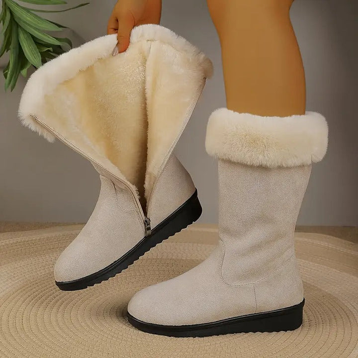 HANIYA | Fluffy Winter Boots