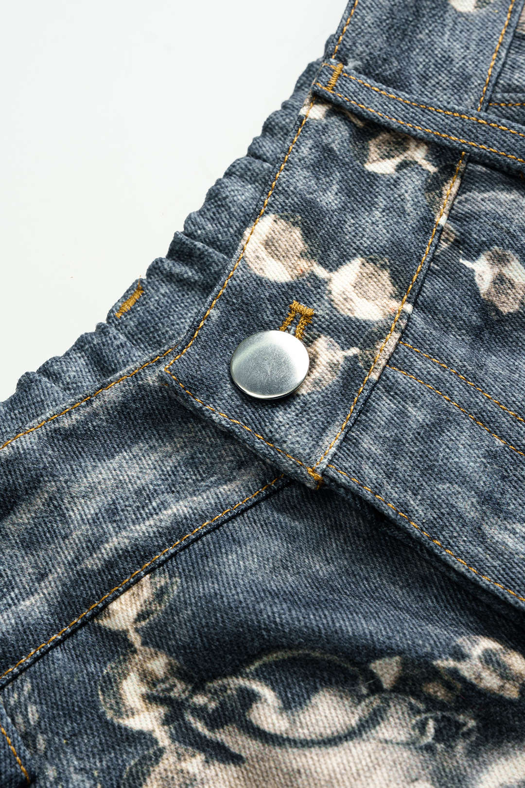 MAIA - Artistic Denim High Waist Jeans