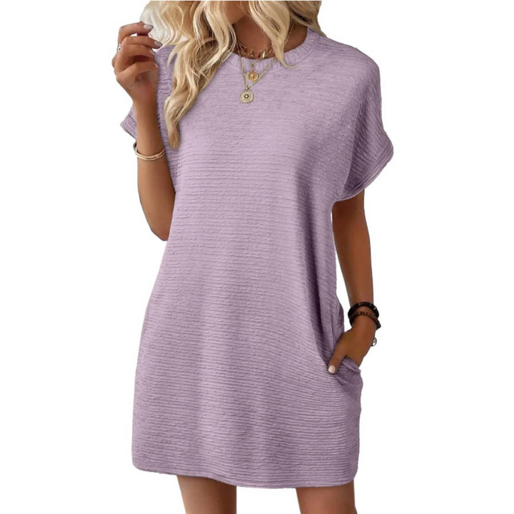 VANESSA | Cozy Round Neck Dress