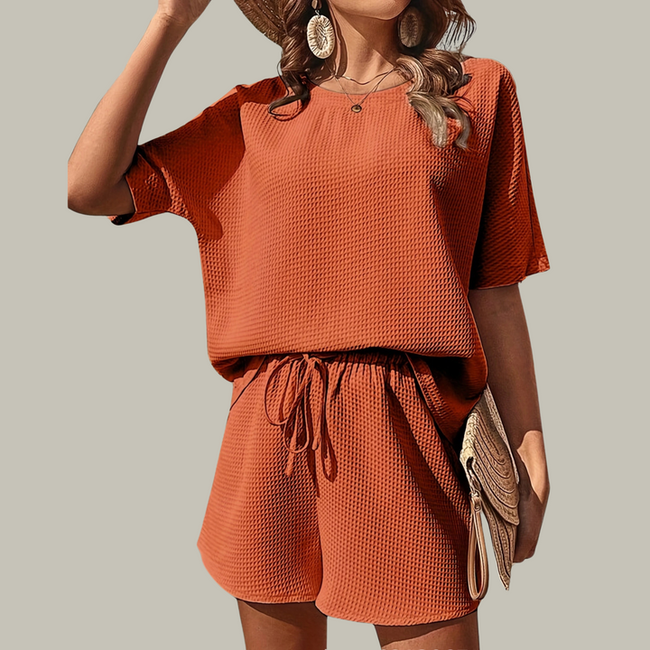 NIEVES™ – Casual Plus Size Summer Lounge Set