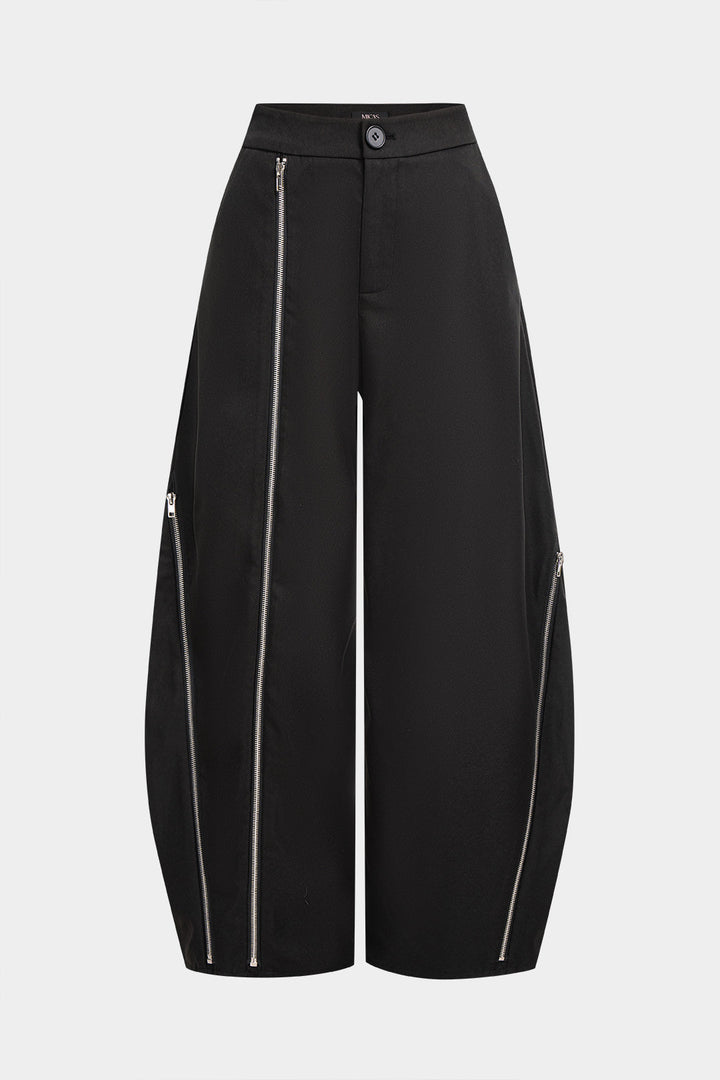 LAYLA - Zipper Wide Leg Pants