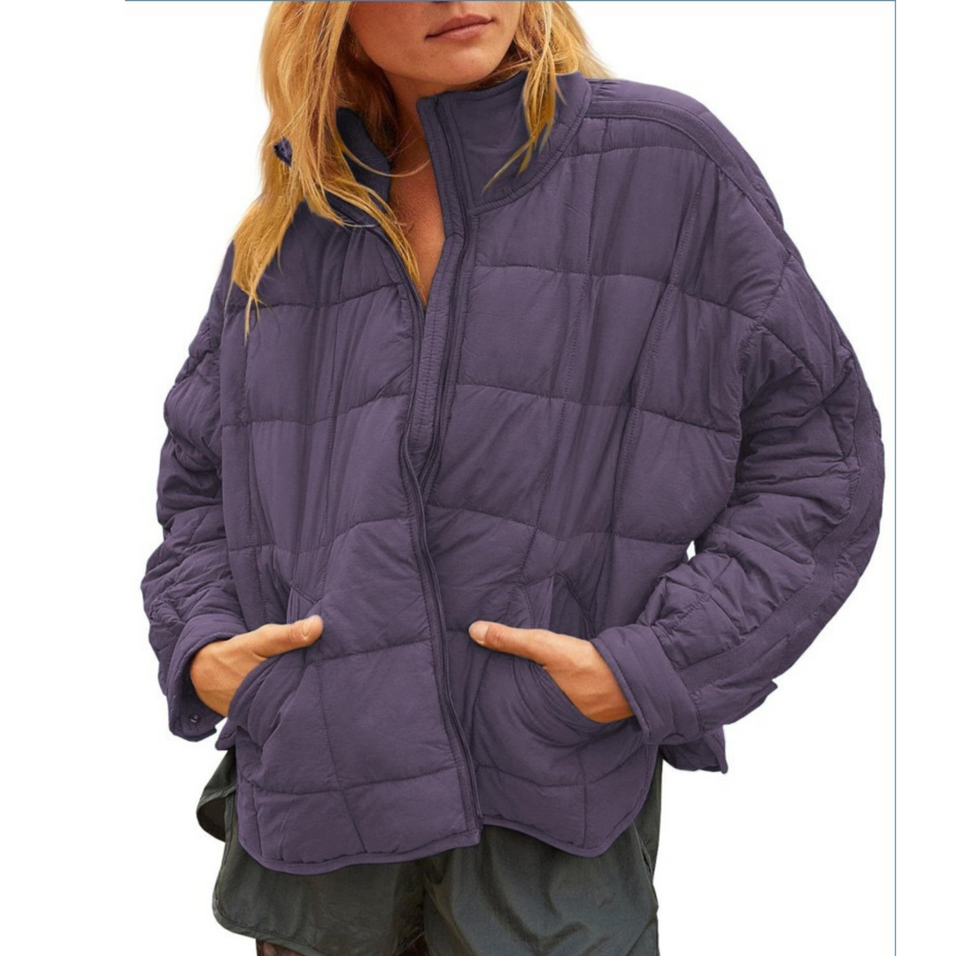 GEMMA™ – Lightweight Compact Zip Puffer Jacket