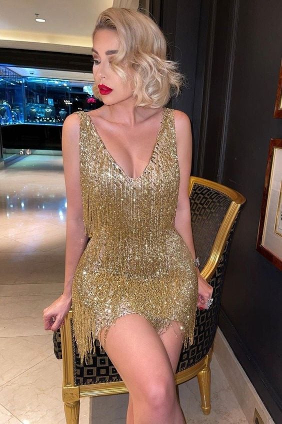 KALANA | Elegant Fringe Dress