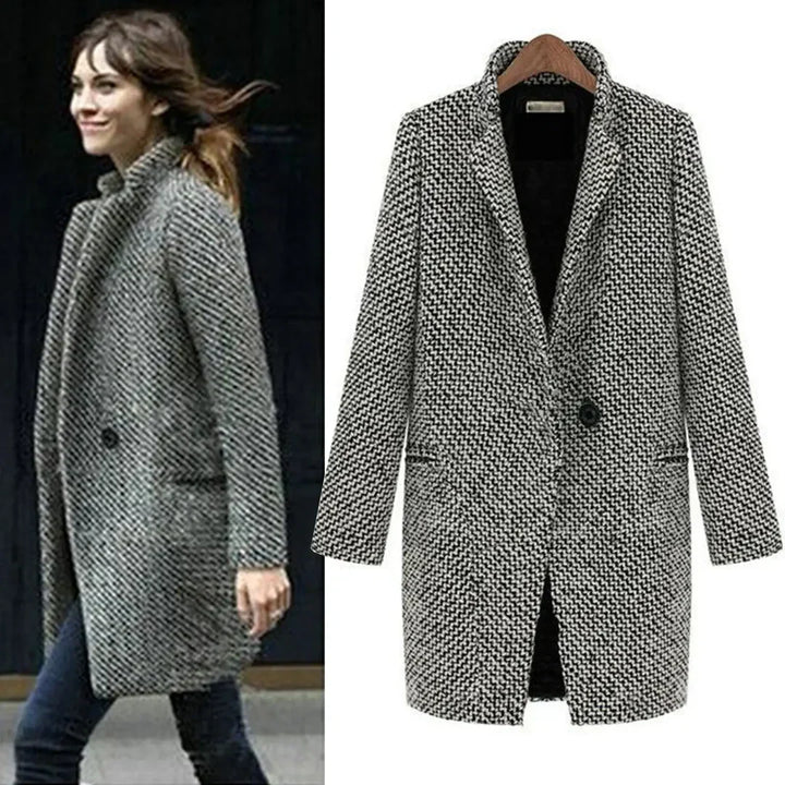 MONICA |  Long Wooly Coat