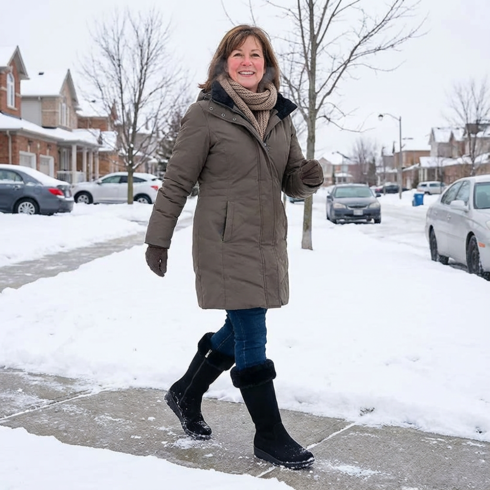 HANIYA | Fluffy Winter Boots