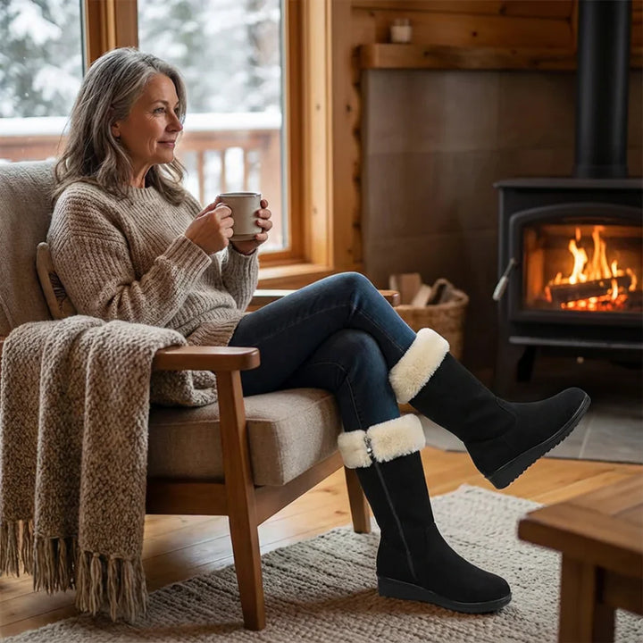 HANIYA | Fluffy Winter Boots