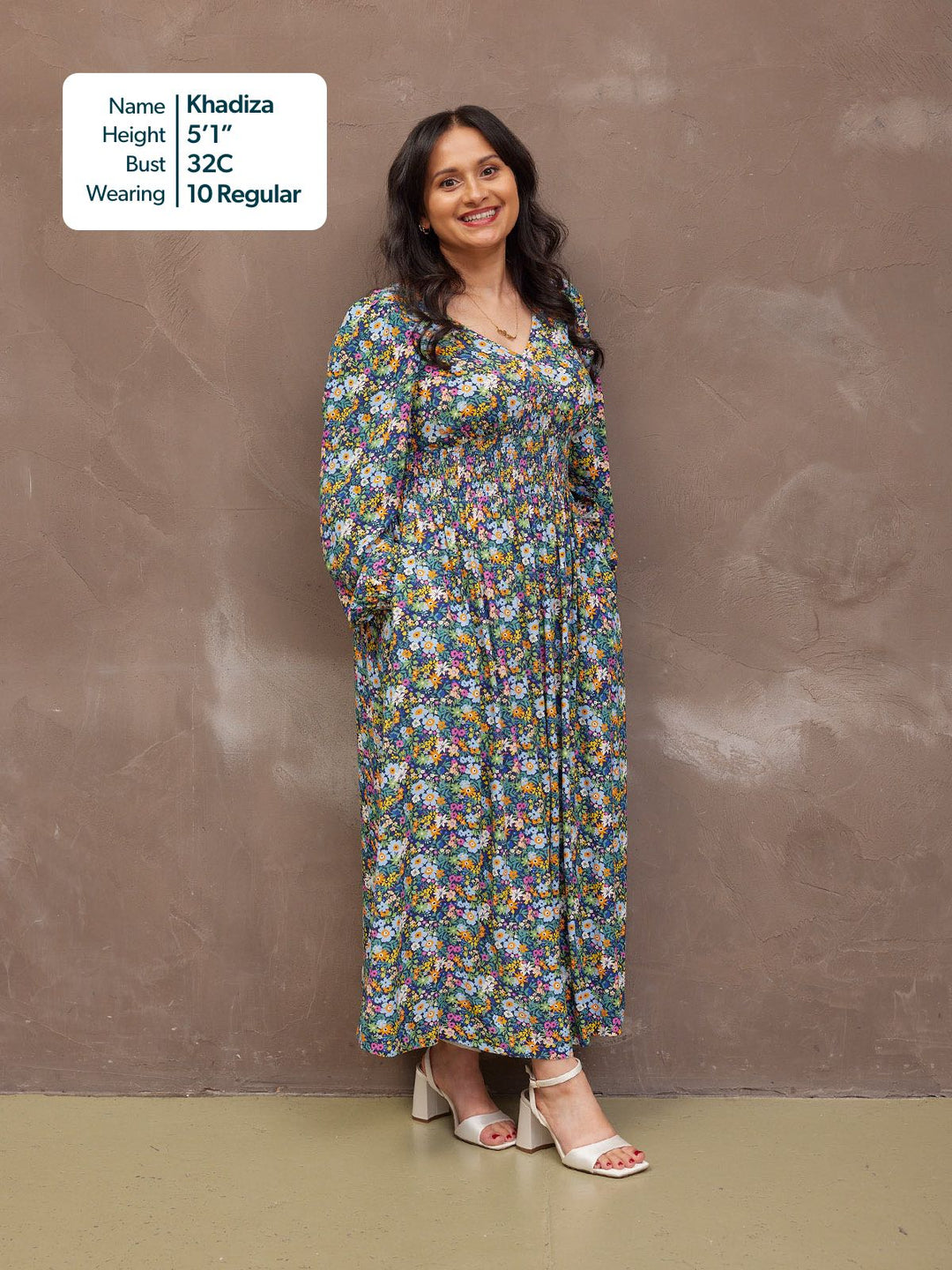 LYDIA - Floral Maxi Dress