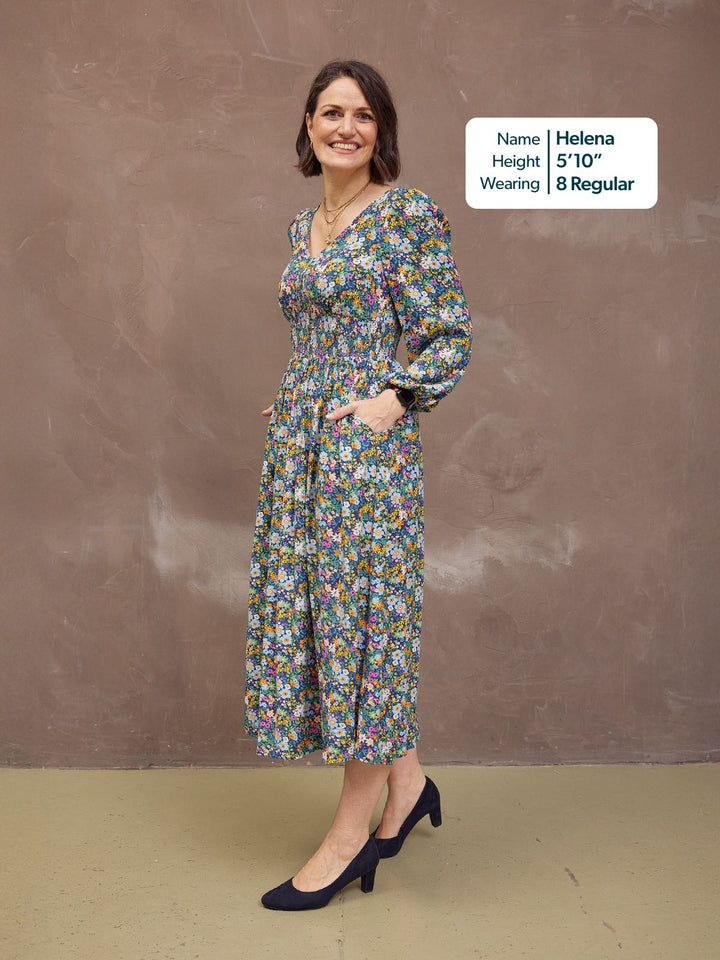 LYDIA - Floral Maxi Dress