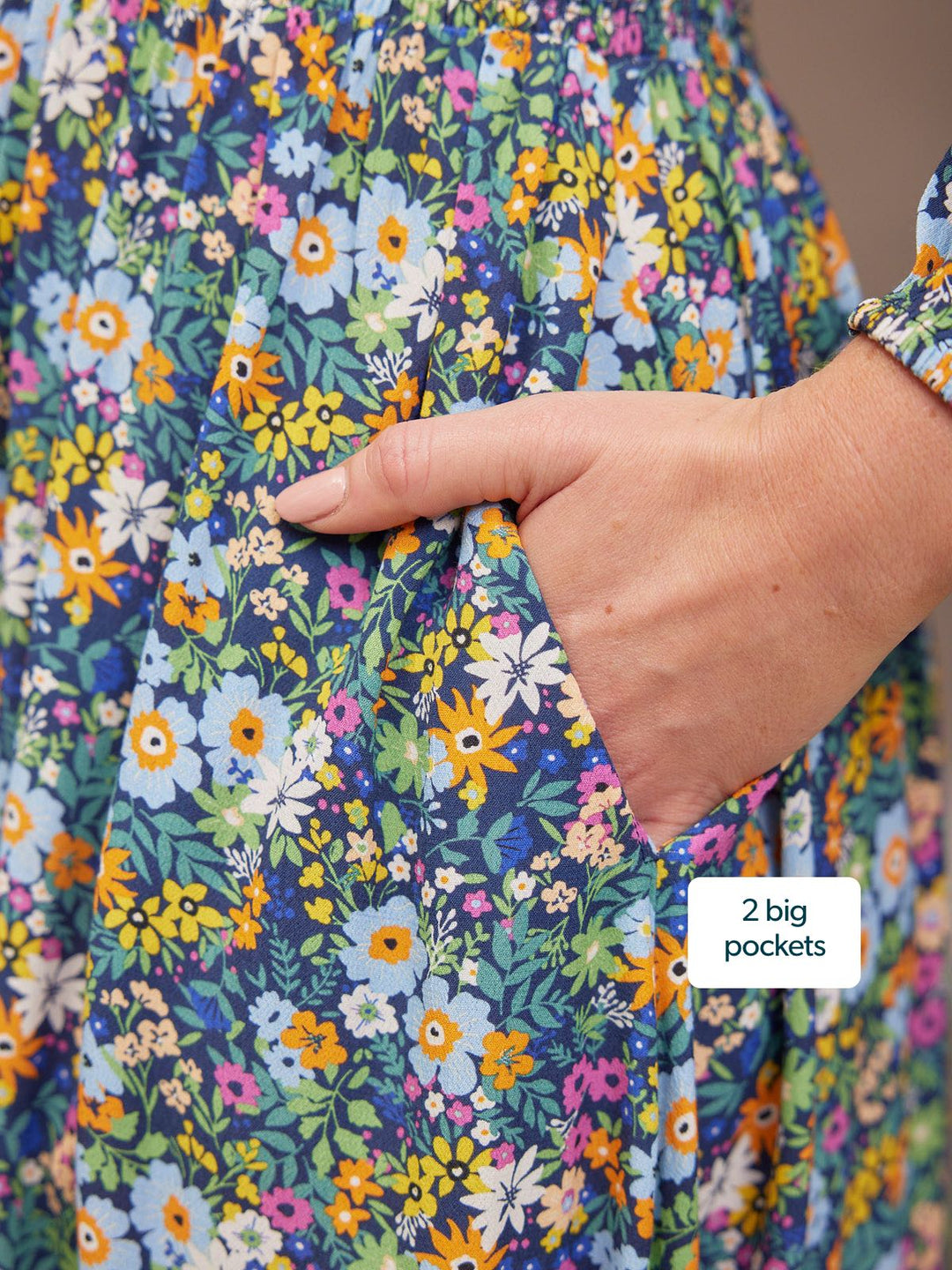 LYDIA - Floral Maxi Dress