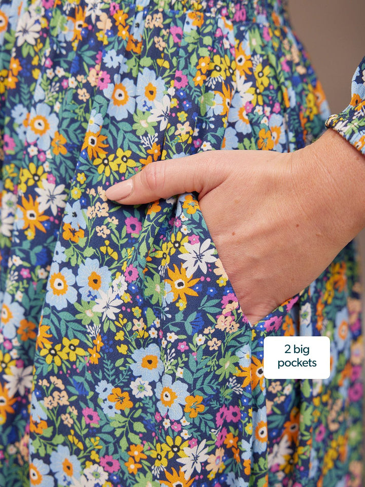 LYDIA - Floral Maxi Dress