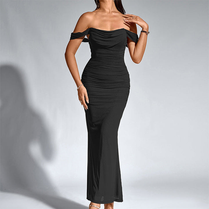 EUNOIA™ - Elegant Off Shoulder Backless Mermaid Dress