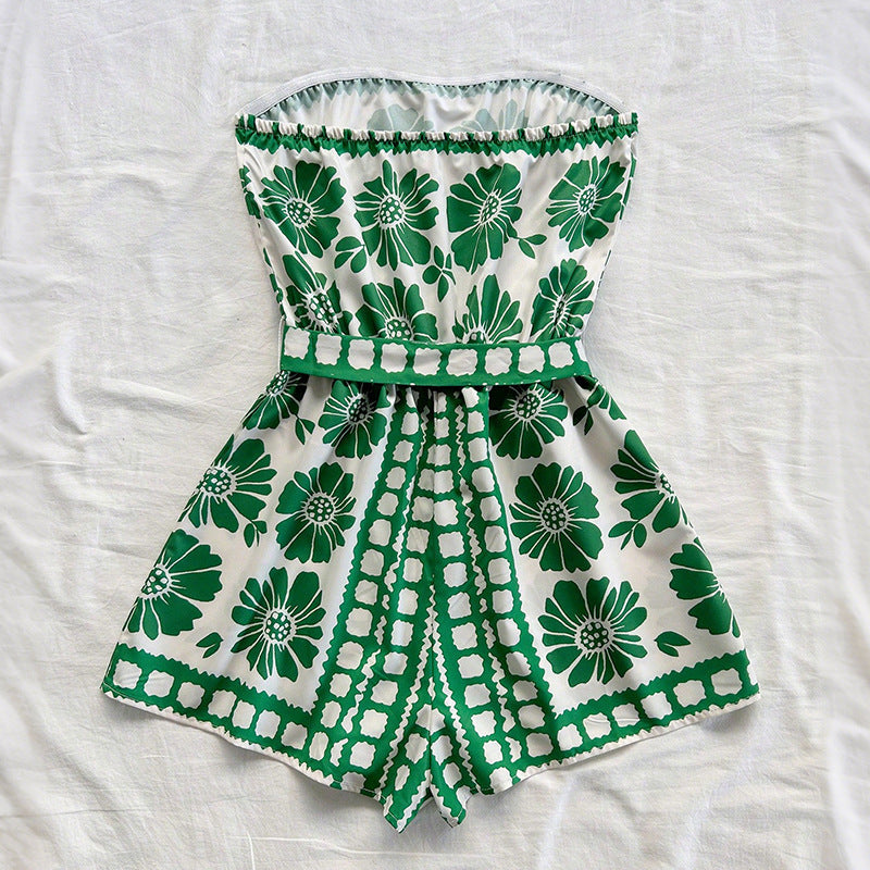 MAGNOLIA™ - Chic Summer Tube Top Short Jumpsuit