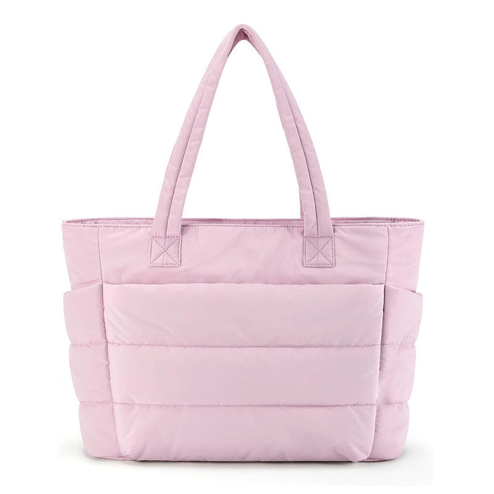 NADINE™ - Puffy Bubble Tote Bag for Women Quilted Laptop Shoulder Handbag