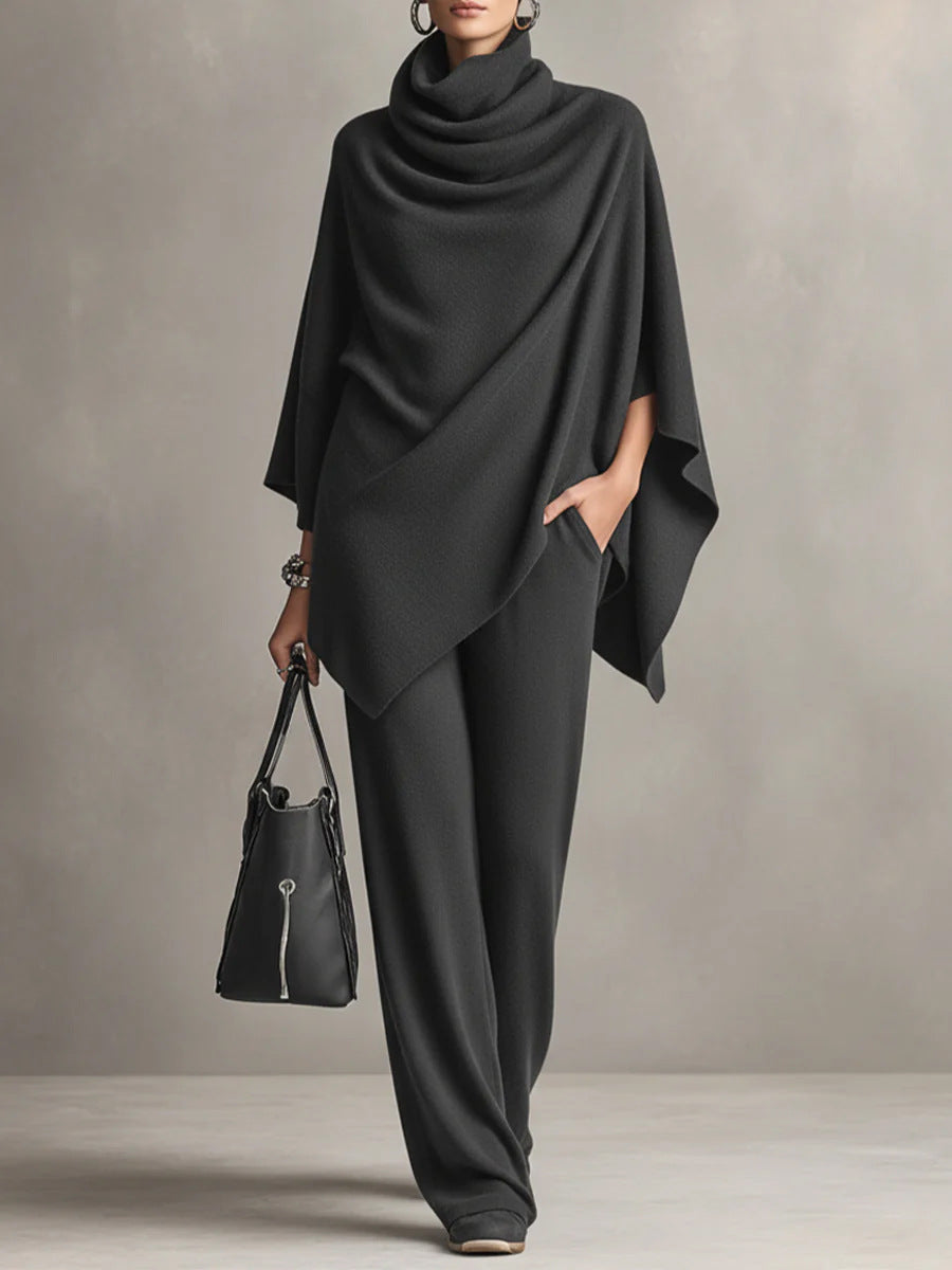 MALIAKA | Drape Two Piece Set