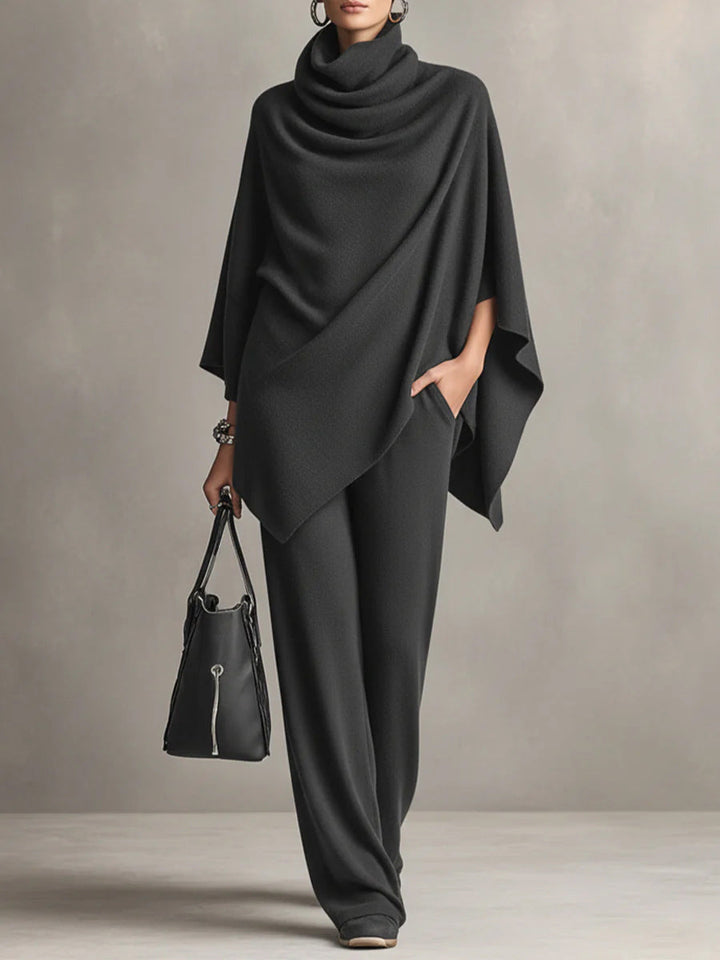 MALIAKA | Drape Two Piece Set