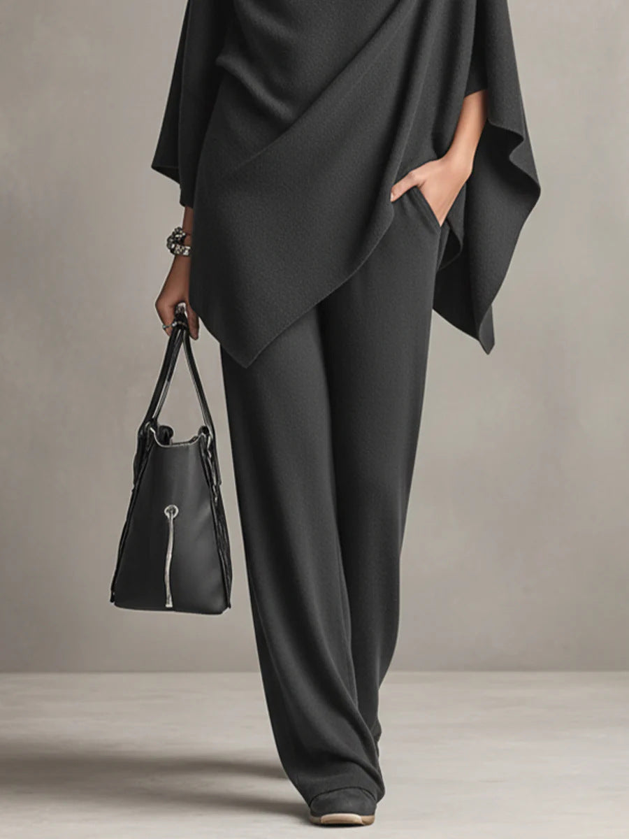 MALIAKA | Drape Two Piece Set