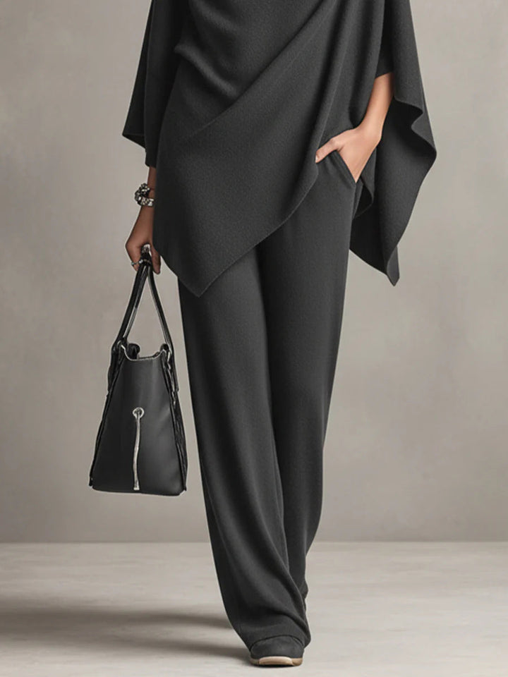 MALIAKA | Drape Two Piece Set