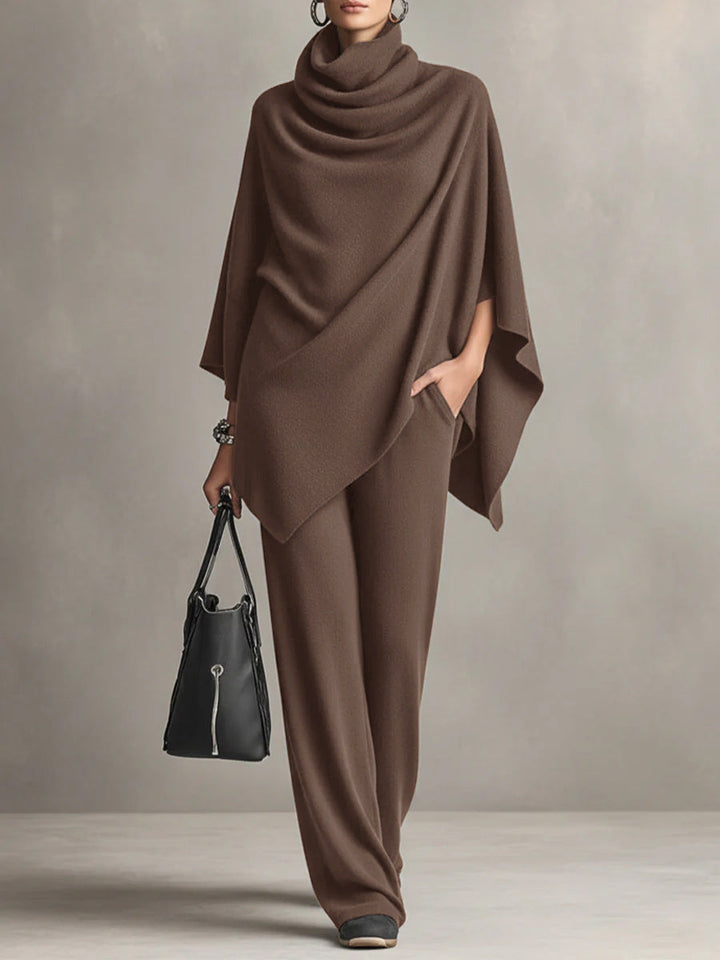 MALIAKA | Drape Two Piece Set