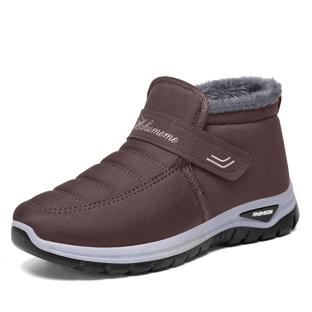 AIRA™ - Women's Winter Snow Boots Warmth, Anti-Slip PVC Sole, Fleece Lined Slip-On Shoes