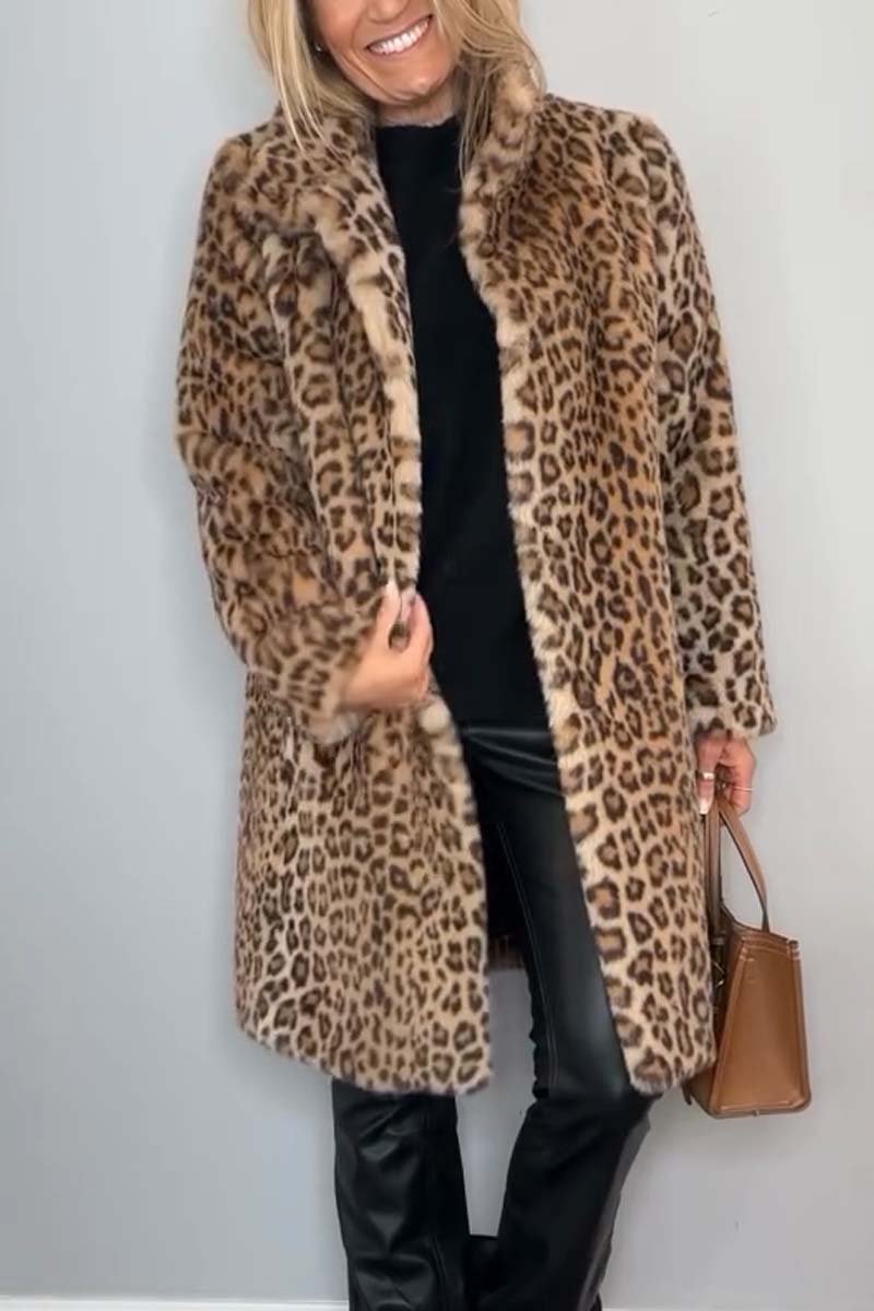 EMILY |  Leopard Print Coat