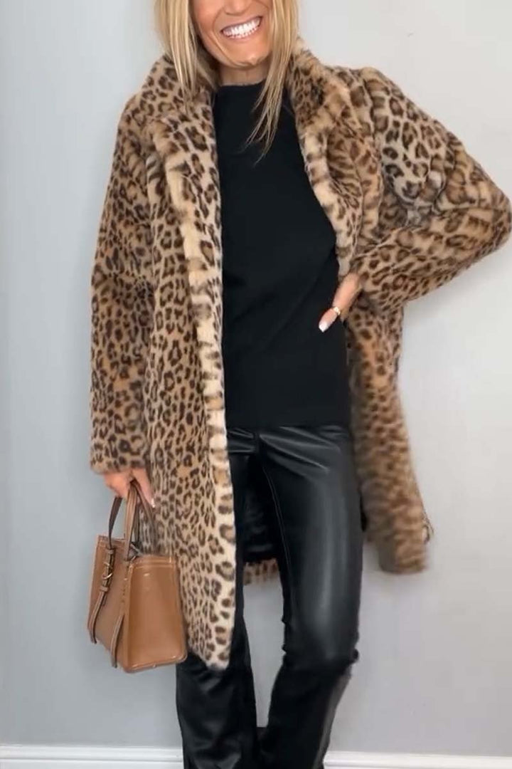 EMILY |  Leopard Print Coat