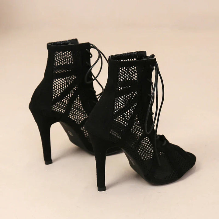 GAYLE™ – Elegant Mesh High Heels