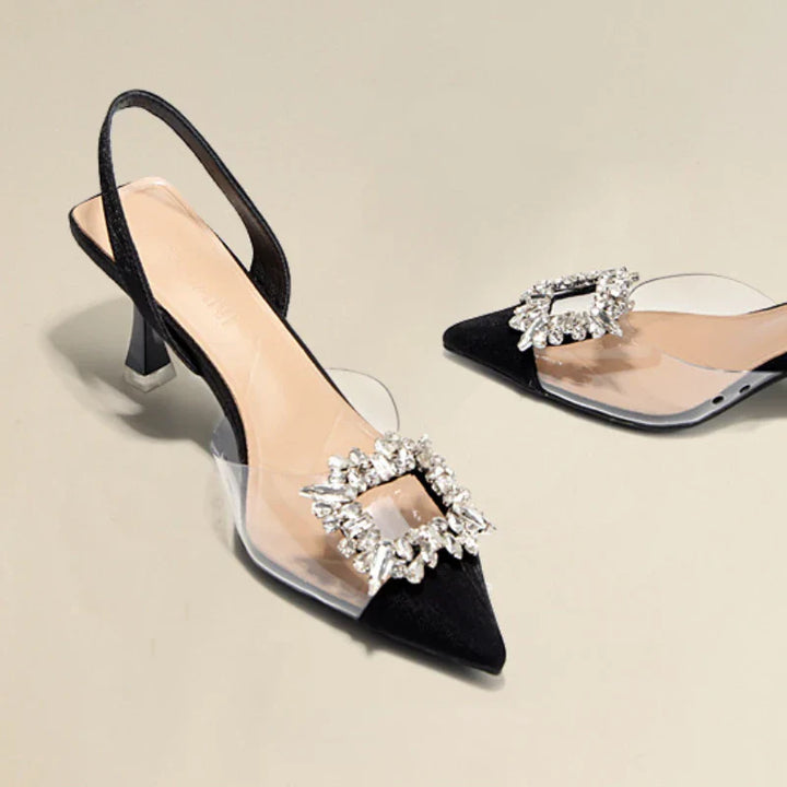 ROCHELLE™ – Sophisticated Sparkle Pointed Heels